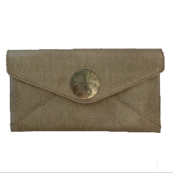 Marjorie Bloom Collection Bags Clutch Shoulder Bag Faux Lizard